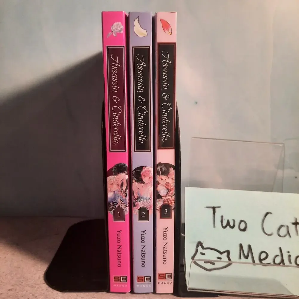 📚 Assassin & Cinderella Vol. 1-3 Official English Manga Bundle Square Enix